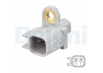 Abs Sensörü Arka Sağ veya Sol DELPHI SS20746  1682670 1756081 2070182 2460423 AV6T2B372EA AV6T2B372EB AV6T2B372EC JV6C2C190B2A