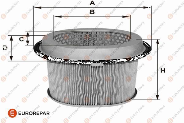 Hava Filtresi  Hyundai H-1 Starex (->2008)  EUROREPAR 1682269780