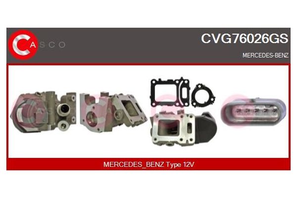 Egr Valfi  Mercedes GLE -Serisi Coupe (BM167)(11.2019->)  BORGWARNER A2810040045A0