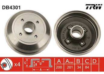 Kampana Arka Sağ veya Sol CIFAM 700350  418000 9196287 24401369 4 18 000