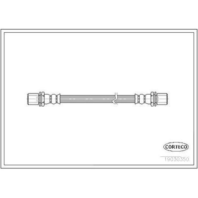 Fren Hortumu Ön Sağ veya Sol CAVO C800 149A