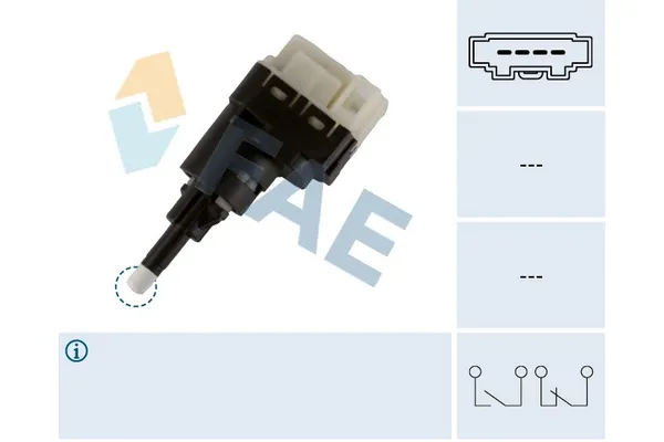 Fren Müşürü  Audi S4 Avant (8E)(11.2004->)  FAE 24761