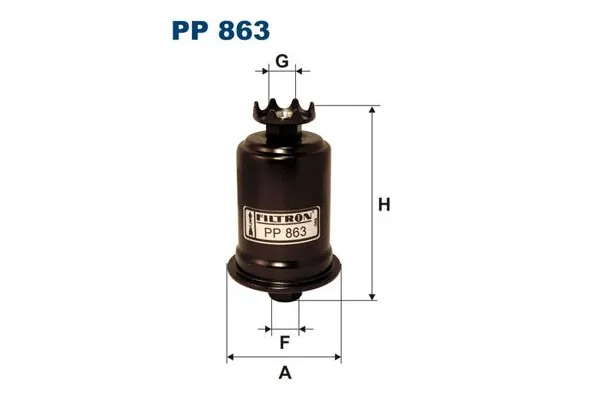 Yakıt Filtresi  FILTRON PP 863