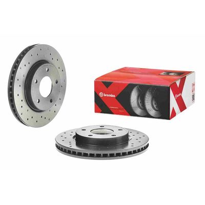 Fren Disk Ayna Ön Sağ ve Sol Mitsubishi Lancer Sportback/ 5 Kapı (CX0)(10.2008->)  BREMBO 09.B647.1X