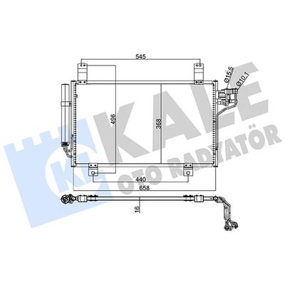 Klima Radyatörü  KALE 345750