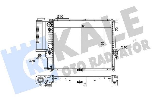Su Radyatörü  KALE 348900