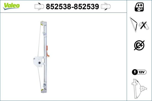 Cam Krikosu Ön Sol VALEO 852538