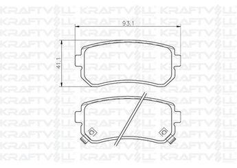 Fren Disk Balata Arka KRAFTVOLL 07010102  583021GA00 583021HA10 583021JA30 583021HA00 58302-1HA00 58302-1GA00 583020ZA00 58302-0ZA00 583023SA20 58302-3SA20 583022SA35 58302-2SA35 583021XA30 58302-1XA30 583020QA00 583021YA50 58302-1YA50 583021MA00 58302-1MA00 583021YA30 58302-1YA30 583021MA40 58302-1MA40