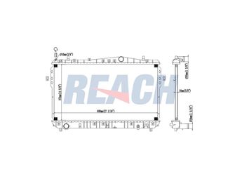Su Radyatörü  ORİS BCH013026  96271477 96813422 P96271477