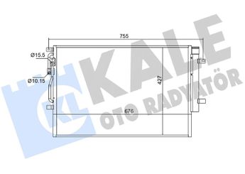 Klima Radyatörü  WAGENBURG 14530002161  301000058AA