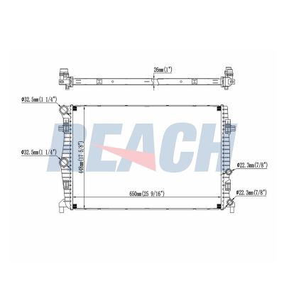 Su Radyatörü  Audi A1 Sportback (GBA)(09.2018->)  VEKA 16-3142B
