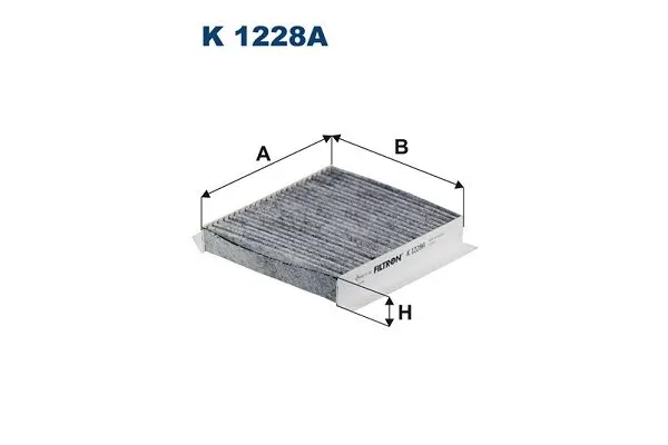 Polen Filtresi  Fiat Fiorino (225) Cargo/Combimix (2008->)  FILTRON K 1228A