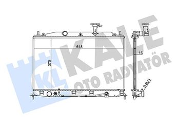 Su Radyatörü  KALE 357900  214104EB0A 214104EB0A  214104EB1A214101527R  214104EB1A 214101527R 253101E050 253101E100 253101E101 253101E150 253101E151