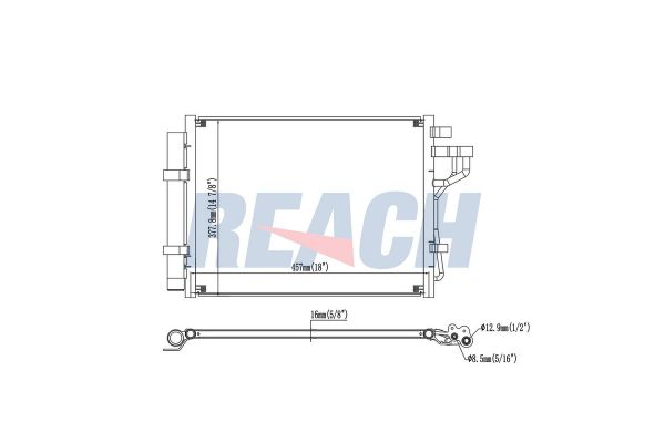 Klima Radyatörü  Hyundai i10 (IA)(10.2013->)  VALEO 822629
