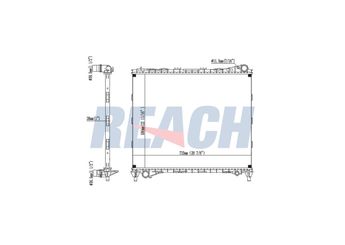 Su Radyatörü  VEKA 16-1213B  LR034553