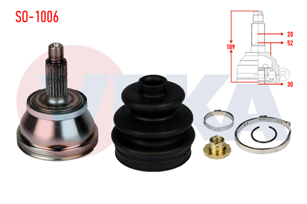 Aks Kafası Ön Dış Sağ veya Sol VEKA SO-1006