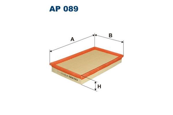 Hava Filtresi  BMW 3 Serisi Sedan (E36)(1990->)  FILTRON AP 089