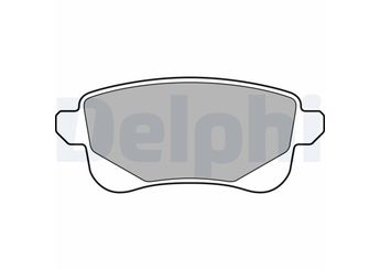 Fren Disk Balata Arka DELPHI LP3140  440608061R 4406008061R 440834627R