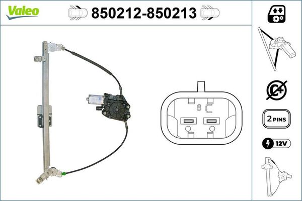 Cam Krikosu Ön Sol VALEO 850212