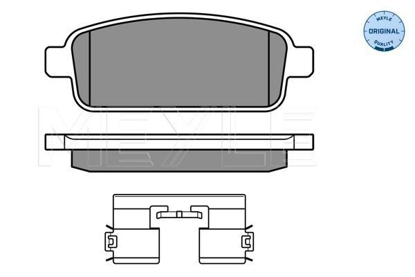 Fren Disk Balata Arka Chevrolet Cruze (2009->)  OPEL ORJINAL 13411380