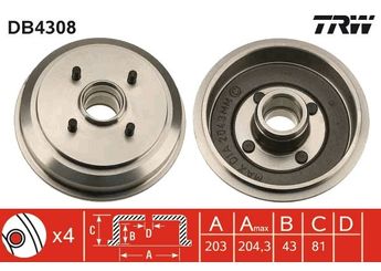 Kampana Arka Sağ veya Sol WALBURG WDR1070  1151001 1213352 1315740 1416191 1468774 1507055 2S611113A1K 2S611113AG 2S611113AH 2S611113AJ 2S611113AK 4329656 4345314 4376842 7S611113AA 2S61-1113-A1K 2S61-1113-AG 2S61-1113-AH 2S61-1113-AJ 2S61-1113-AK 7S61-1113-AA DD3226250 DD32-26-250 DD3226250A DD32-26-250A