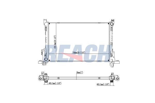 Su Radyatörü  Renault Trafic P.Van (06.2014->)  RENAULT ORJINAL 214104966R
