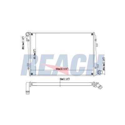 Su Radyatörü  Volkswagen Passat Variant (3C5)(08.2005->2010)  VEKA 16-1424B