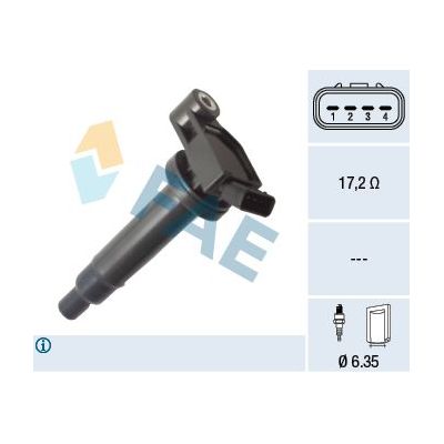 Ateşleme Bobini  Toyota Camry (XV30)(2002->)  FAE 80396