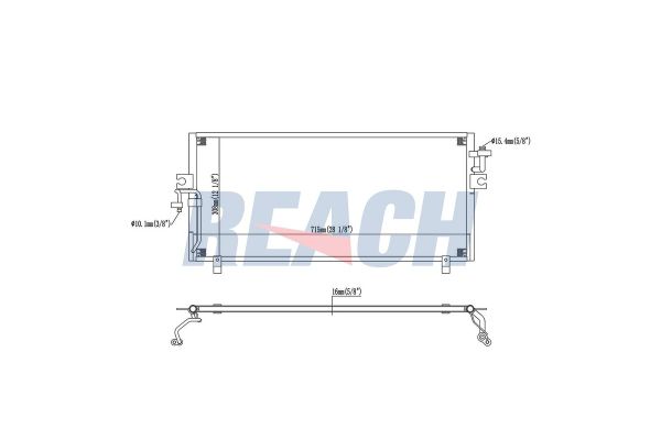 Klima Radyatörü  Nissan Primera Traveller [SW] (WP11)(04.1998->)  DELPHI TSP0225436