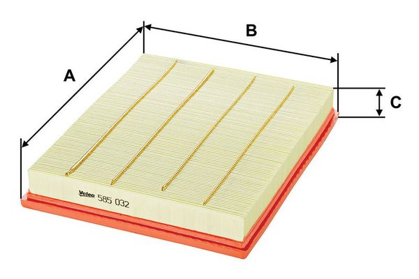 Hava Filtresi  VALEO 585032