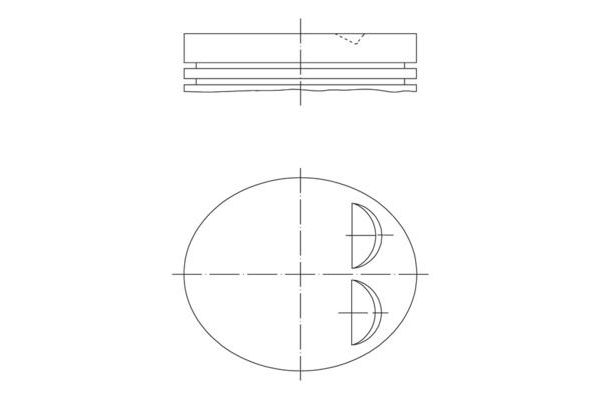 Piston (78.50MM-0.40)  KONEKS 203267