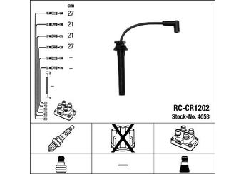 Buji Kablosu  MGA 35255  4883233 48 83 233
