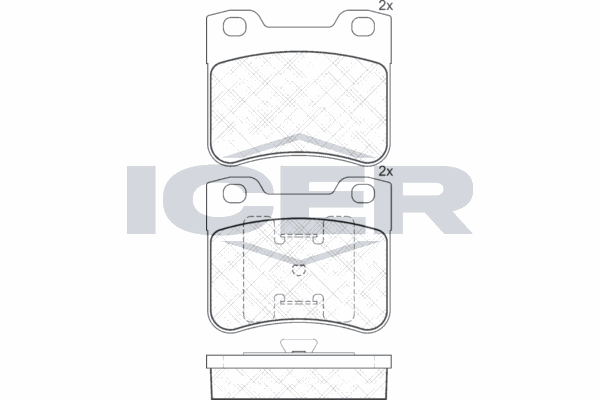 Fren Disk Balata Ön Citroen Saxo (03.1996->)  PSA ORJINAL 4251.28