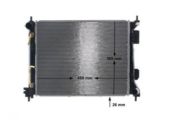 Su Radyatörü  MAHLE CR 2269 000S  1640064630 253101R350