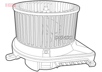Kalorifer Motoru  DENSO DEA17031  A0008352285 A0018305608
