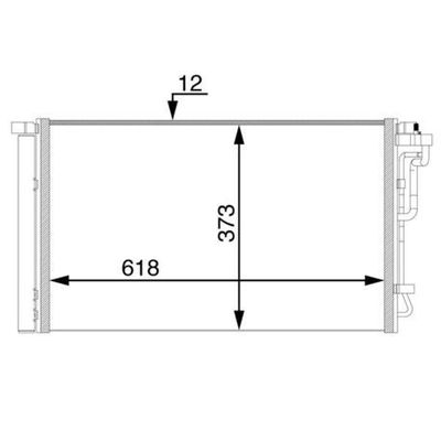 Klima Radyatörü  Hyundai i30 (PD)(01.2017->)  MAHLE AC 72 000S