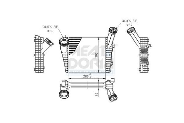Turbo Radyatörü  ASPART 6TRA1074