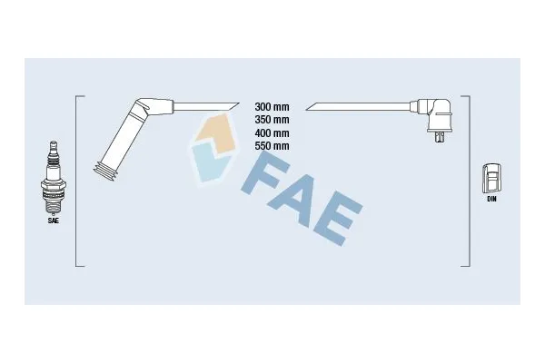Buji Kablosu  Hyundai Accent (X3)(1995->)  WORG HY-15404