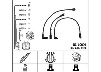 Buji Kablosu  NGK 8524  