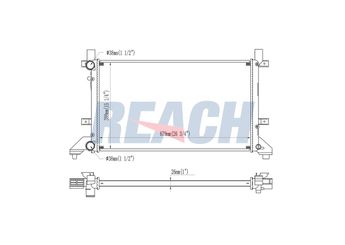 Su Radyatörü  MADE IN TAIWAN 1140-4811  2D0121253E 2D0121253 2D0121253B
