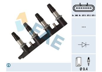 Ateşleme Bobini  AKD OP102109  96476979 25186686 25 186 686 55570160 55 570 160 96 476 979