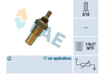 Hararet Müşürü  FAE 32040  6145143 86VB10884BA 86 VB 10884 BA