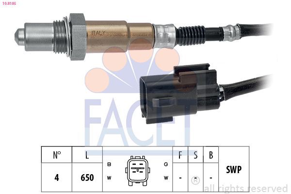 Oksijen (Lambda) Sensörü  Hyundai Santa Fe (CM)(2006->)  NGK 95837