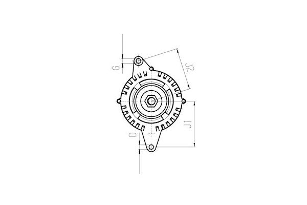 Alternatör  Ford Kuga (CBV)(2008->)  HC-CARGO F 032 116 294