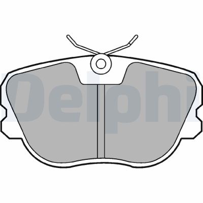 Fren Disk Balata Ön DELPHI LP575