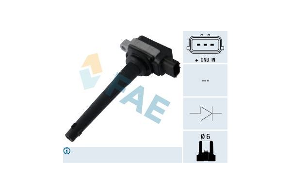 Ateşleme Bobini  Nissan Tiida (C11X/SC11X)(02.2007->)  FAE 80288