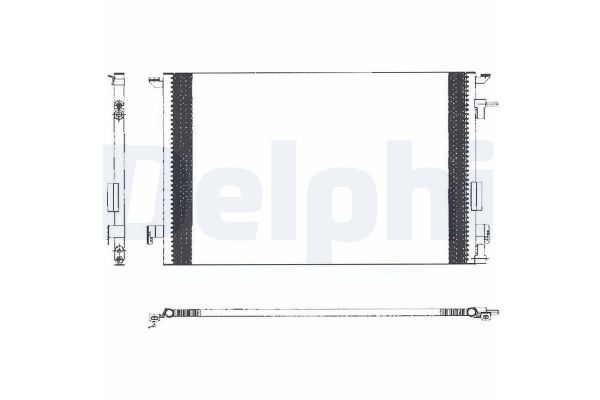 Klima Radyatörü  Saab 9-3 4 Kapı (2008->)  DELPHI TSP0225463