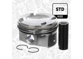 Piston (75.00MM-0.50)  NÜRAL 8772497050000G  4E107065GF 4E107065EJ 04E 107 065 EJ 04E 107 065 GF 4E107065GK 04E 107 065 GK 4E107065GL 04E 107 065 GL 04E 107 065EJ 04E 107 065GF 04E 107 065GK 04E 107 065GL 04E107065EJ 04E107065GF 04E107065GK 04E107065GL