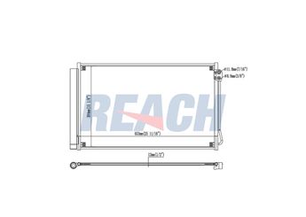 Klima Radyatörü  ORİS CME951012  A4478350070 4478350070