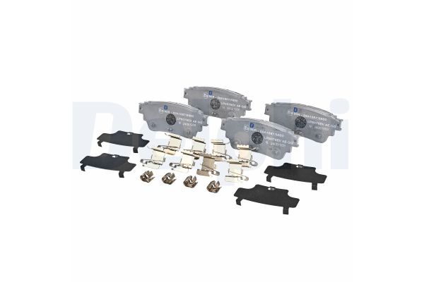 Fren Disk Balata Arka Nissan Ariya (06.2022->)  DELPHI LP5076EV